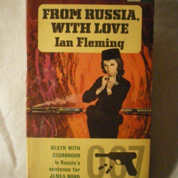 FROM RUSSIA WITH LOVE JAMES BOND 007 IAN FLEMING PAPERBACK 1959 - Picture 2 of 4